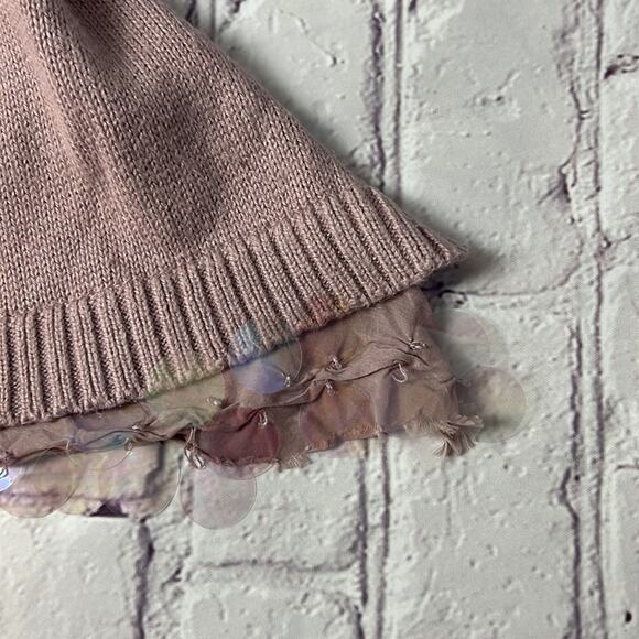 Gap Big Kid Embellished Girls Open Front Cardigan Sz L - Picture 10 of 10